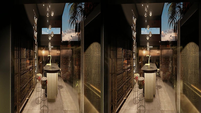 Virtual reality render penthouse